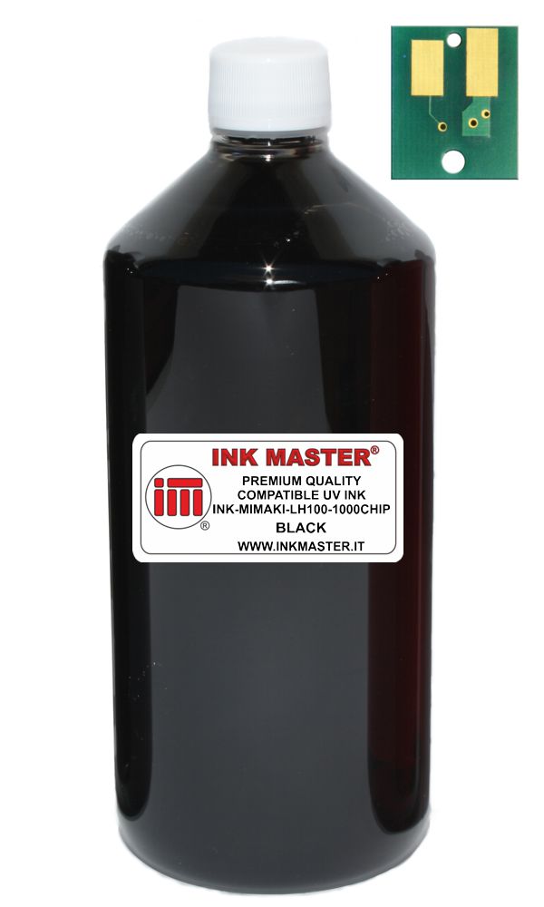 Bottiglia di inchiostro compatibile MIMAKI LH-100 LH100-K-BA-1-KA BLACK per MIMAKI JFX-1615 JFX-1631 JFX200 JFX500 UJF-3042 UJF-6042 UJF-7151 UJV-160