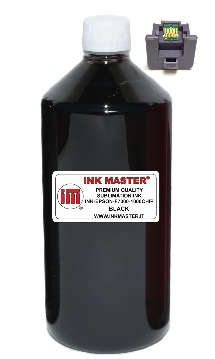 Bottiglia di inchiostro compatibile SUBLIMAZIONE T7411 BLACK per Epson SureColor SC F6000 F6200 F7000 F7100 F7200 F9200 F9300