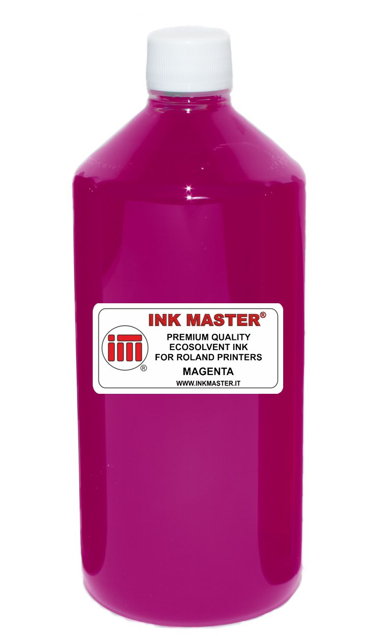 Bottiglia di inchiostro compatibile ROLAND ECO-SOL MAX 1 2 3 MAGENTA per ROLAND PRINTERS WITH DX5 DX6 DX7 TFP PRINTHEADS 