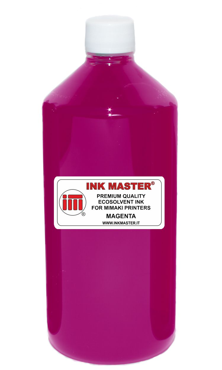 Bottiglia di inchiostro compatibile MIMAKI SS2 SS21 ES3 MAGENTA per MIMAKI PRINTERS WITH DX5 DX6 DX7 TFP PRINTHEADS 