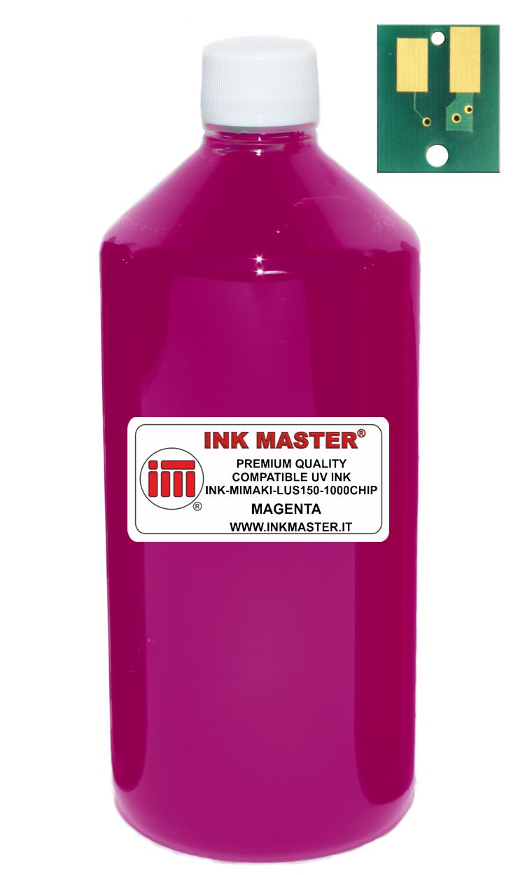 Bottiglia di inchiostro compatibile MIMAKI LUS-150 LUS15-M-BA MAGENTA per MIMAKI JFX200 JFX500 UJF-3042 UJF-6042 UJV500