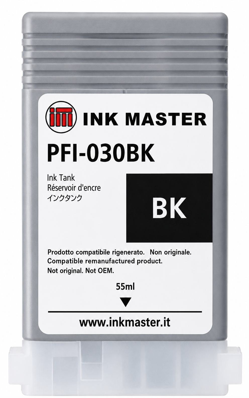 Cartuccia rigenerata compatibile CANON PFI-030BK BLACK per Canon TA-20 TA-30 TM-240 TM-340