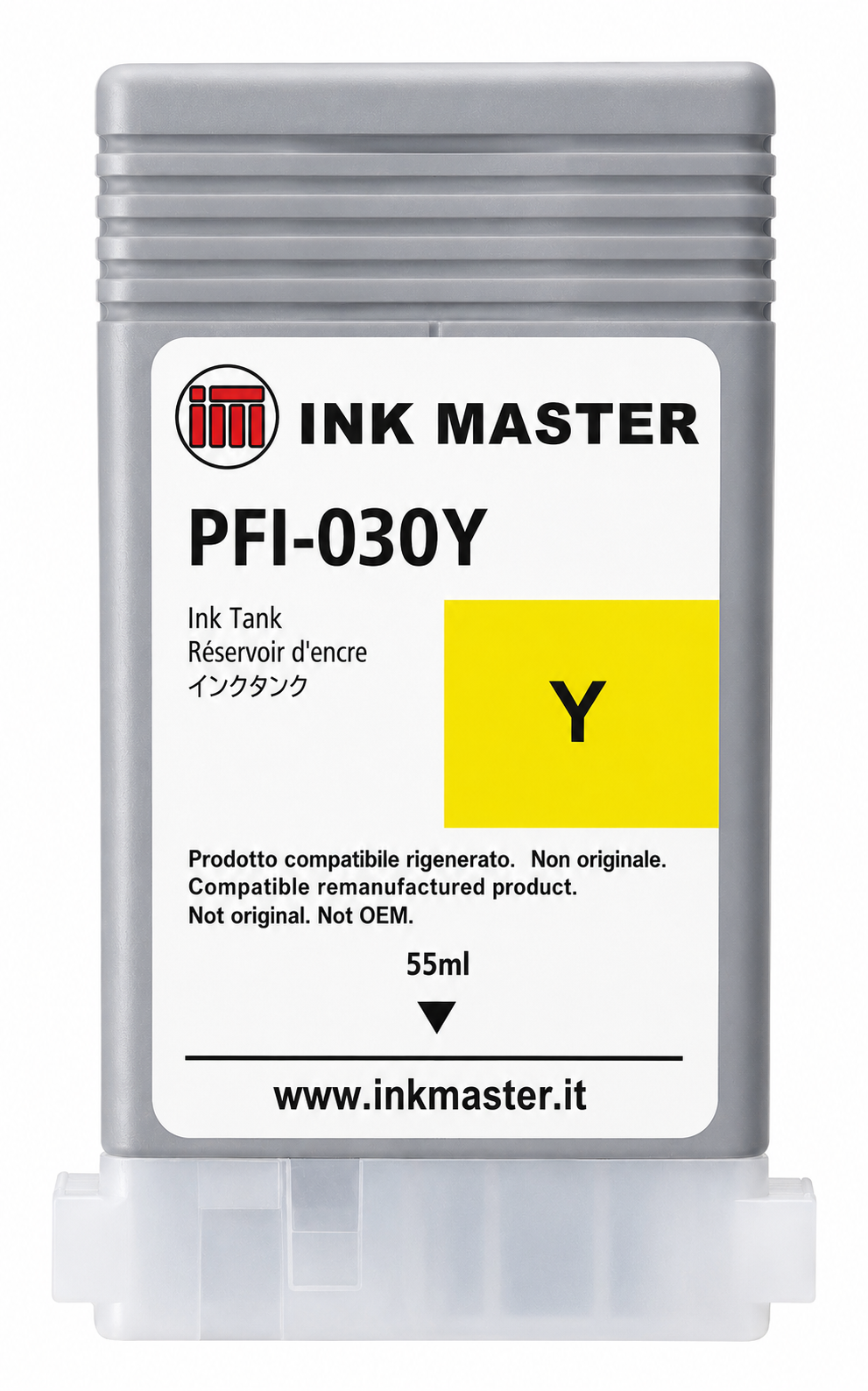 Cartuccia rigenerata compatibile CANON PFI-030Y YELLOW per Canon TA-20 TA-30 TM-240 TM-340