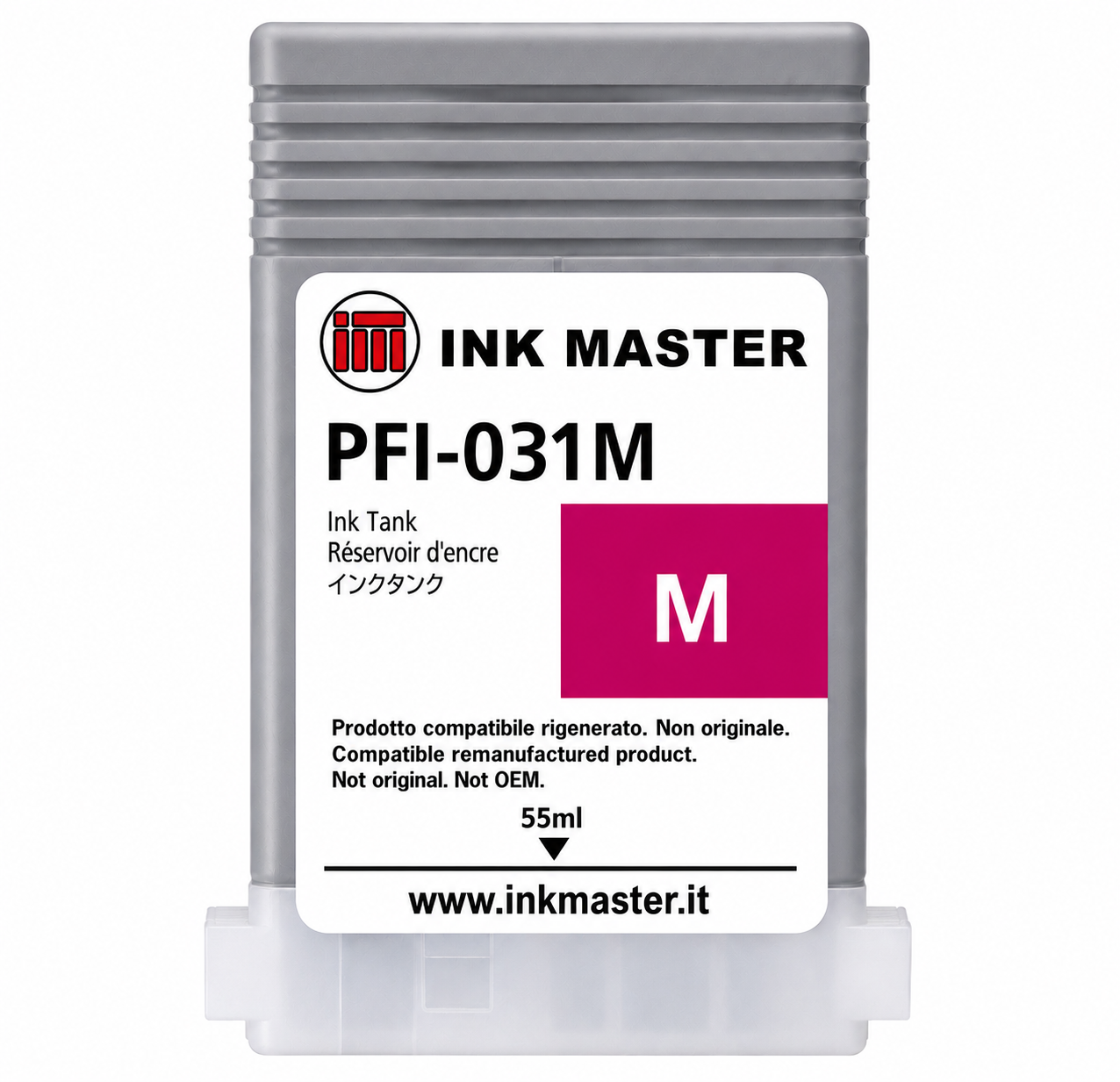 Cartuccia rigenerata compatibile CANON PFI-031M MAGENTA per Canon TM-240 TM-340