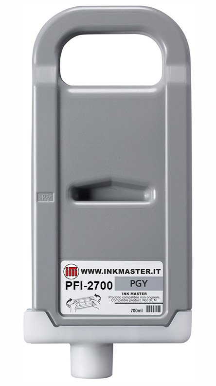 Cartuccia rigenerata CANON PFI-2700 PHOTO GRAY per Canon GP-2000 GP-4000 GP-4100 GP-4100S