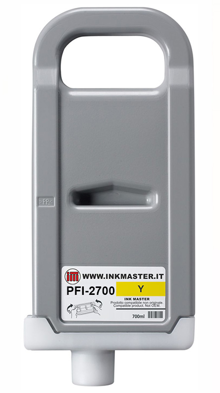 Cartuccia rigenerata CANON PFI-2700 YELLOW per Canon GP-2000 GP-4000 GP-4100 GP-4100S